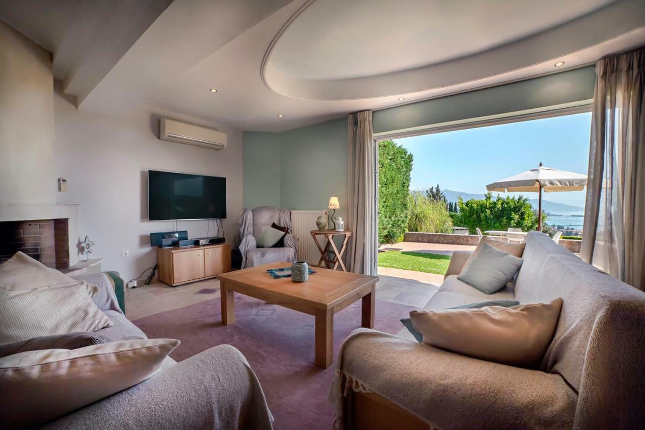 Marina View Luxury Home Gouvia Exterior foto