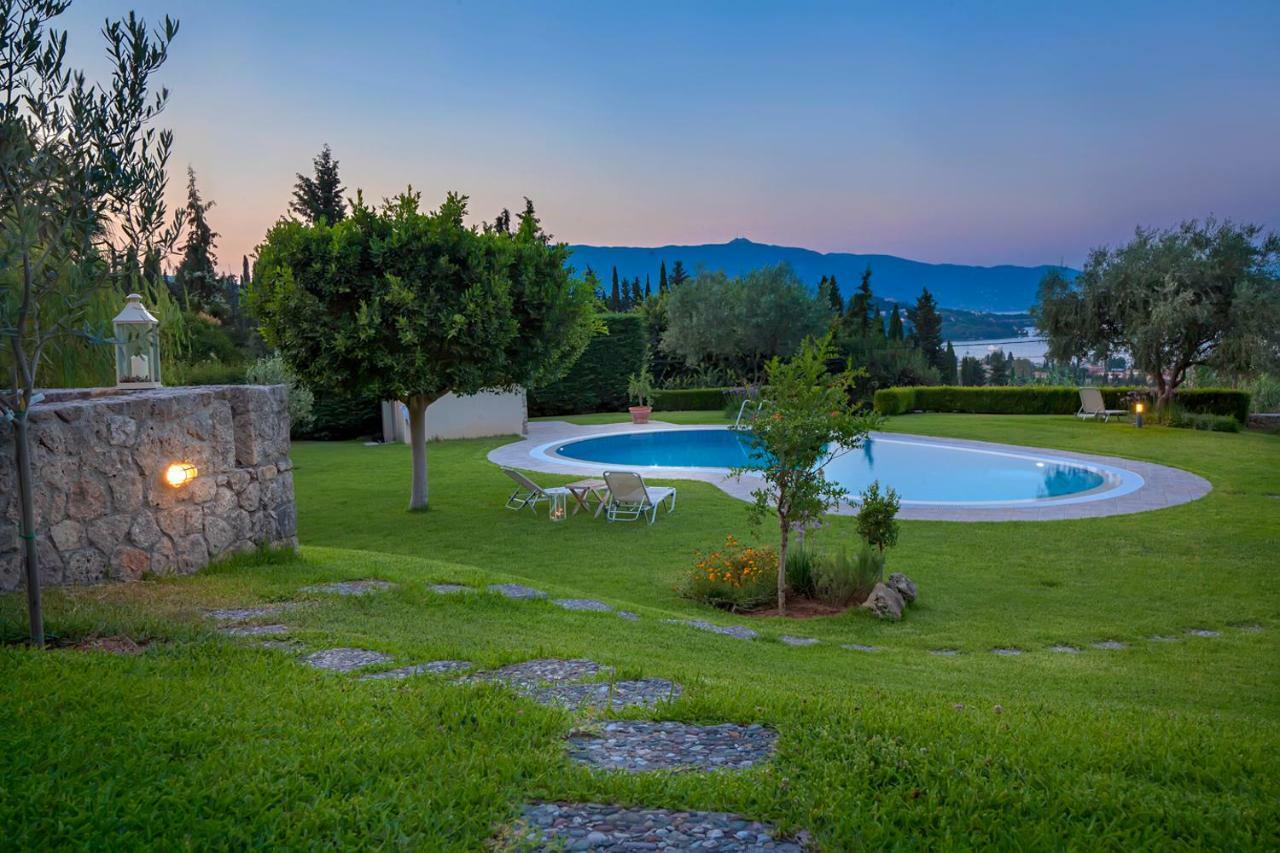 Marina View Luxury Home Gouvia Exterior foto